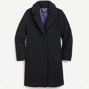 ⭐️HOST PICK⭐️ EUC J Crew Teddy sherpa topcoat XXL